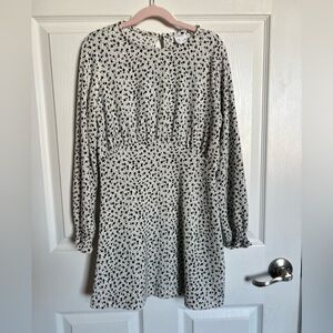 Zara Black and White Floral
